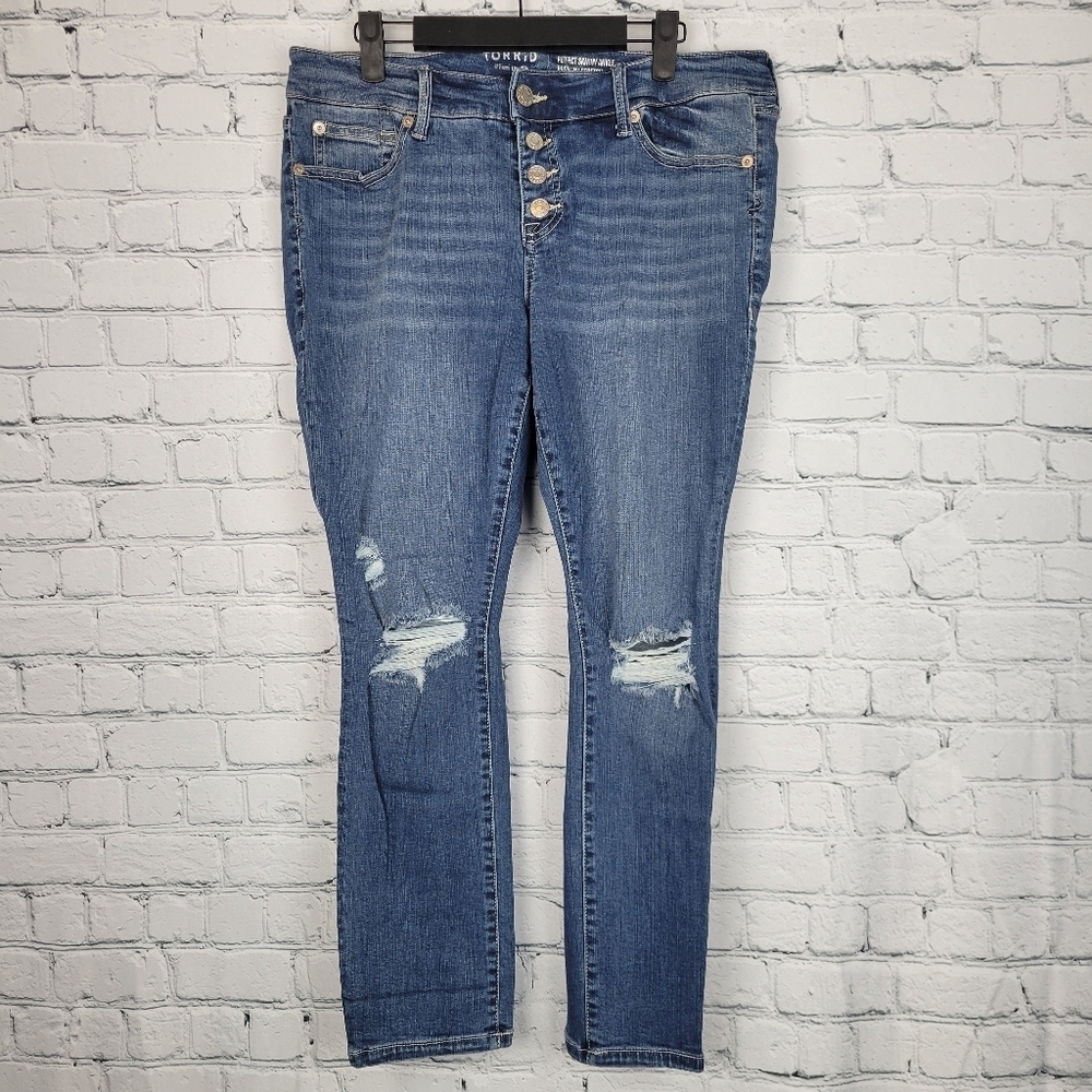 Torrid Size 12T Perfect Skinny Ankle Jeans